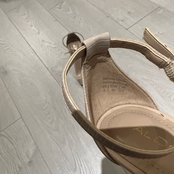 Aldo nude strappy sandal heels - Picture 5 of 5